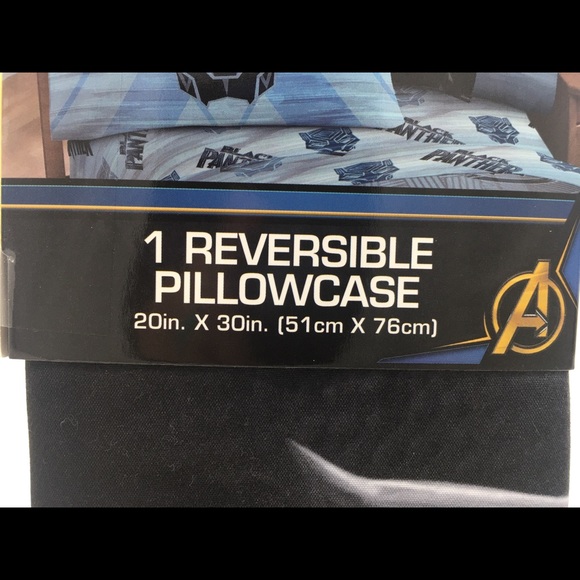Marvel Bedding Black Panther New Reversible Soft Pillowcase Poshmark